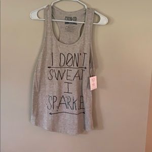 Cotton workout tank